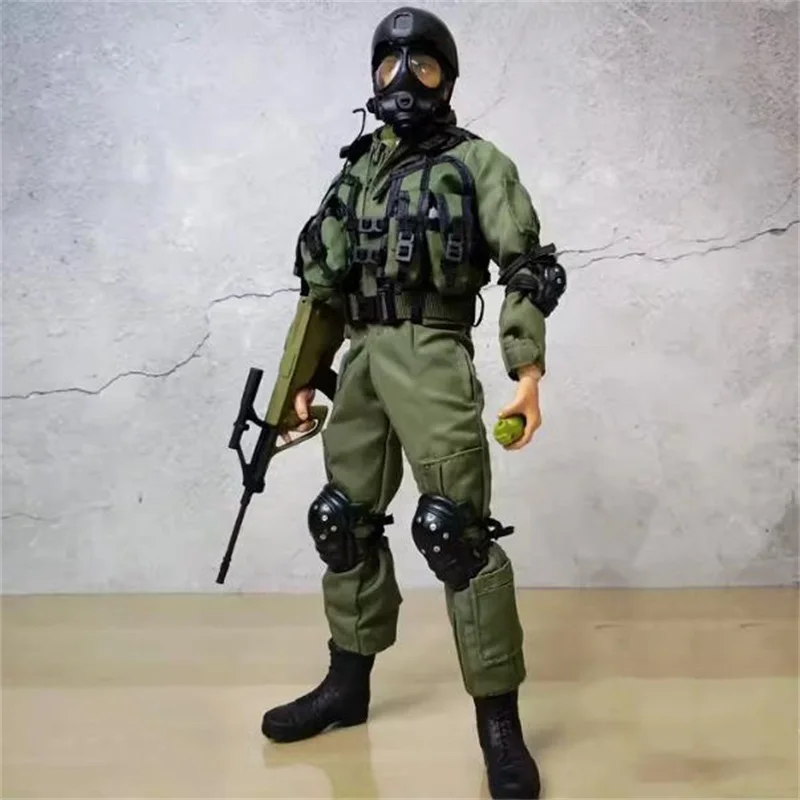 

1/6 Modern Airborne Division Firemen Commando Snow Soldier 12'' Action Figure Model Toy In Stock