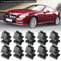 For Mercedes-Benz SLK CLK SL S W124 W210 W211 W140 C215 W220 10Pcs Car Trunk Door Panel Clip Push Retainer Body Panel Rivets