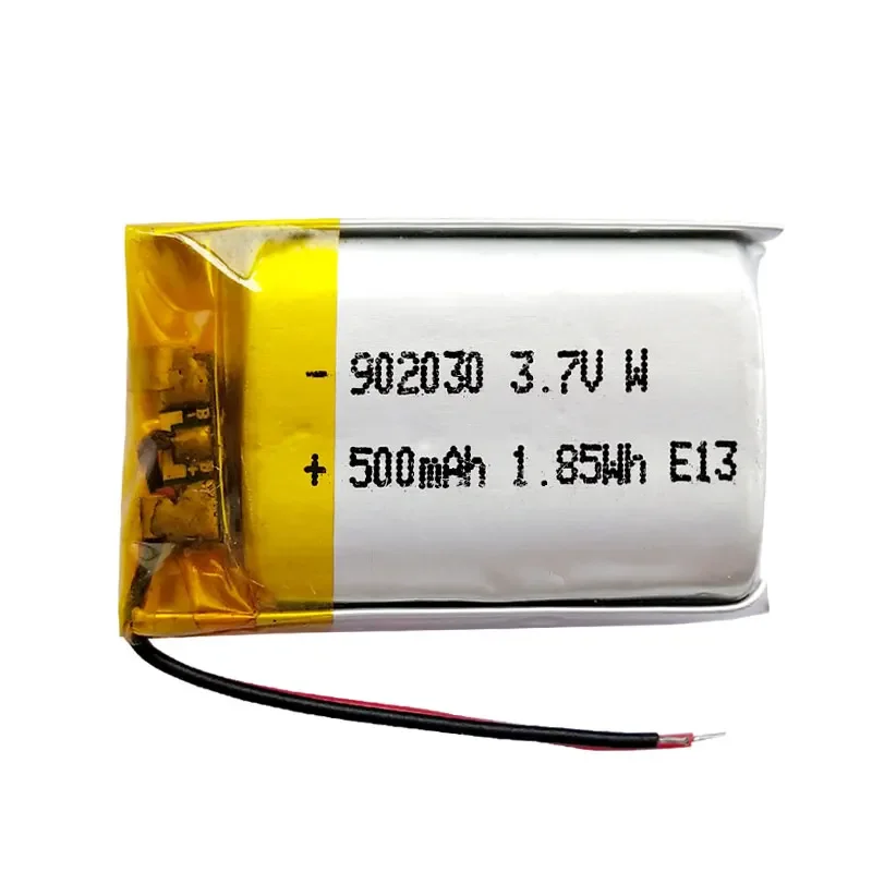 500 мАч 902030   микроустройство 102030   звуковая коробка карты, обычная батарея, полимерная литиевая батарея 3,7 В