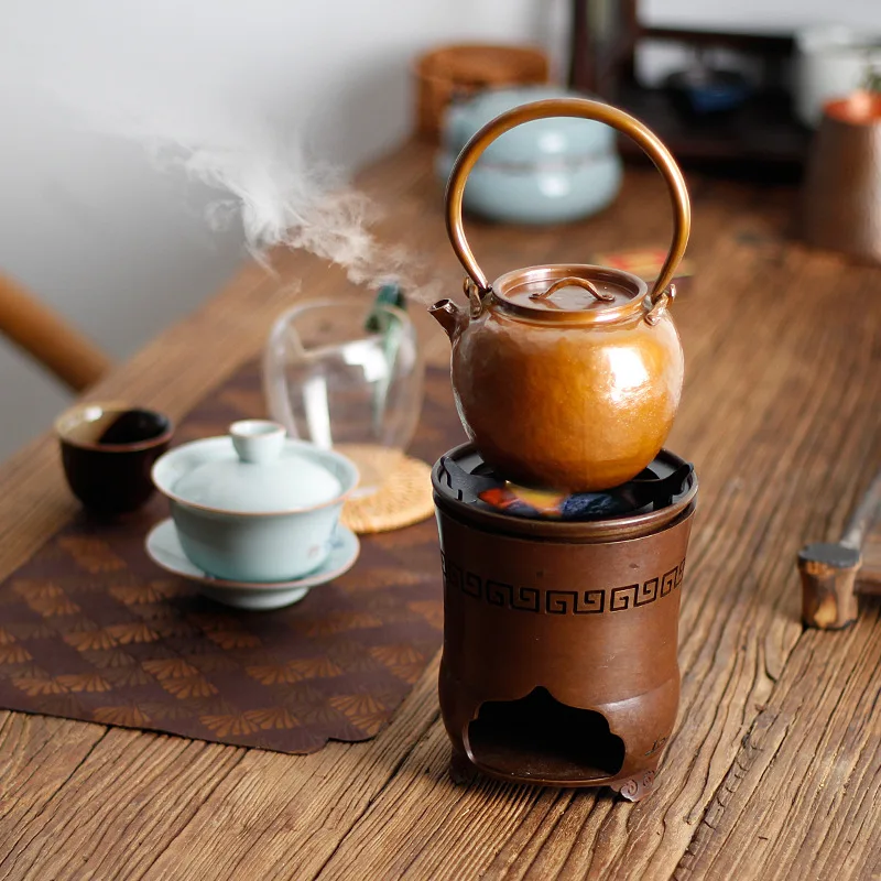

Tea making in the surrounding stove, small stove, Kung Fu tea set, carbon stove for household boiling water