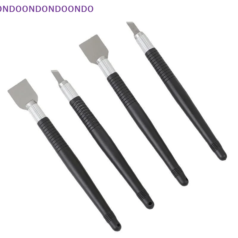 2Pcs High Quality Phone Repair Tools Memory Metal Tin Scraping Knife Solder Paste Mixing Knife Pry Opening For Phone Repair