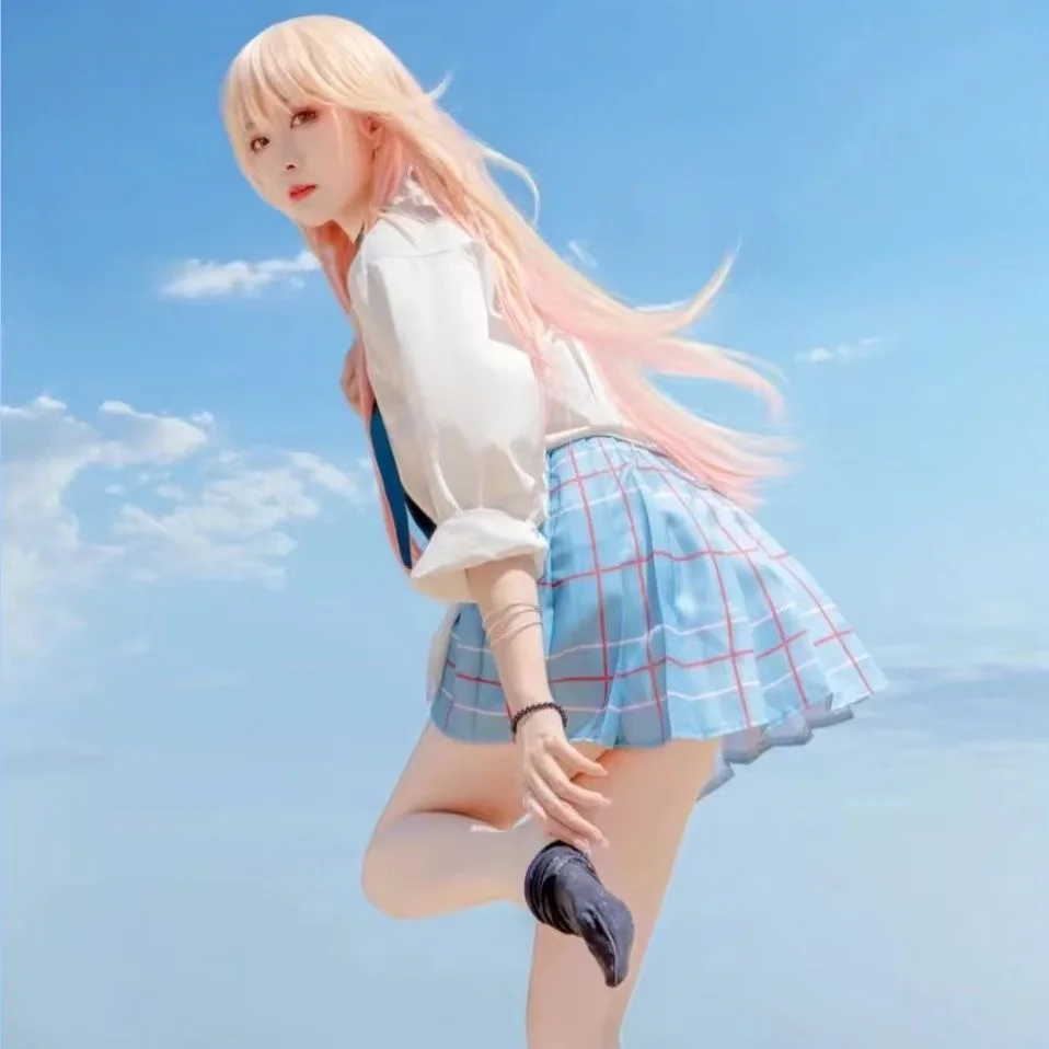 

Cosplay anime Cute Character Themed Uniform Cosplay Costume Set and wig