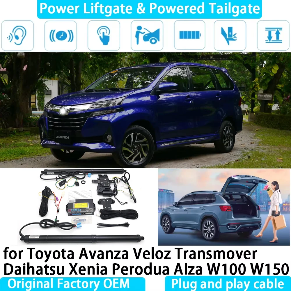 for Toyota Avanza Veloz Transmover Daihatsu Xenia Perodua Alza W100 W150 Automatic Electric Power Liftgate Powered Tailgate