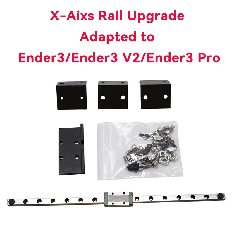 

Upgrade Ender-3/V2/Pro X Axis MGN9H 315MM Linear Rail Kit Y Axis Dual MGN12H 300MM Linnear Rail Kit Linear Mod 3D Printer Parts