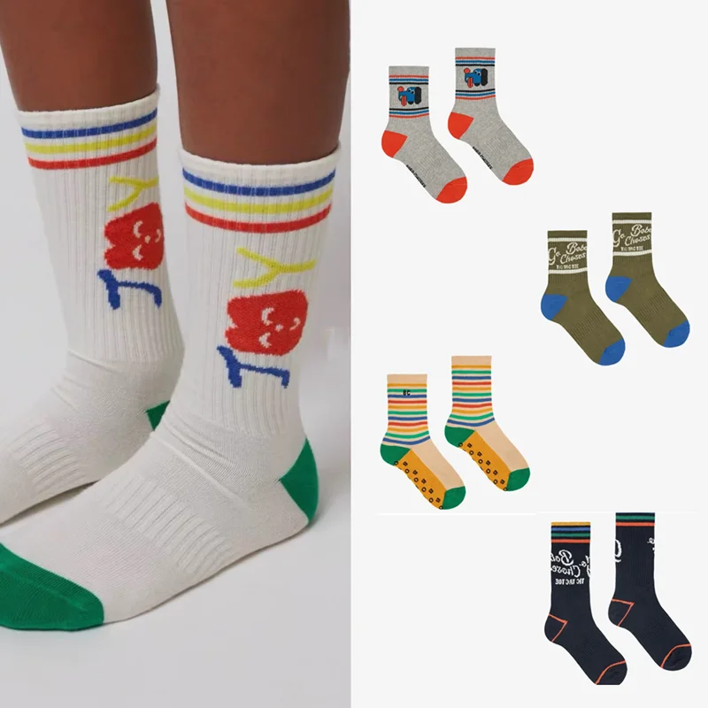 

Per-sale 2025 BC Spring Girls Leg Warmers New Cute Cartoon Children's Cotton Socks Kid Clothes Baby Boys Sock baby girl clothes