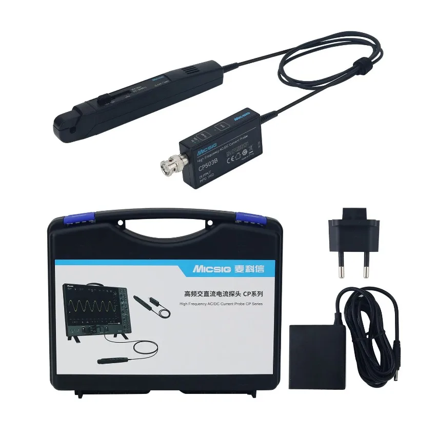Высокочастотные токовые пробники переменного/постоянного тока Micsig CP1003B CP503B 100МГц/50МГц 5А/30А # Син