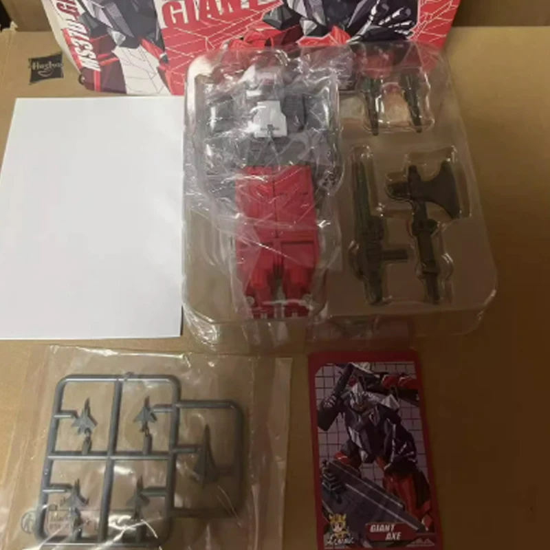 NA STANIE Transformacja Dr. Wu Toys MS-37 MS-37M MS-37D Figurki Zabawki Ogromny Topór Kreskówka Figurka Akcji Kolekcja Model Prezenty