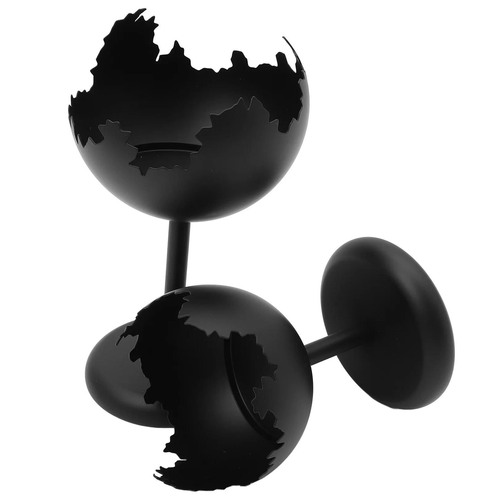 2 шт. железный держатель для свадьбы, винтажный настольный подсвечник, декор для вечеринки, фестиваля, чашка-подставка для чайной свечи, металлическая подставка