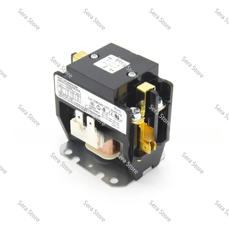 HCC-1NU04AA240 replaces CJX9B-25S/00 Gree air conditioner bipolar and one-pole AC contactor.