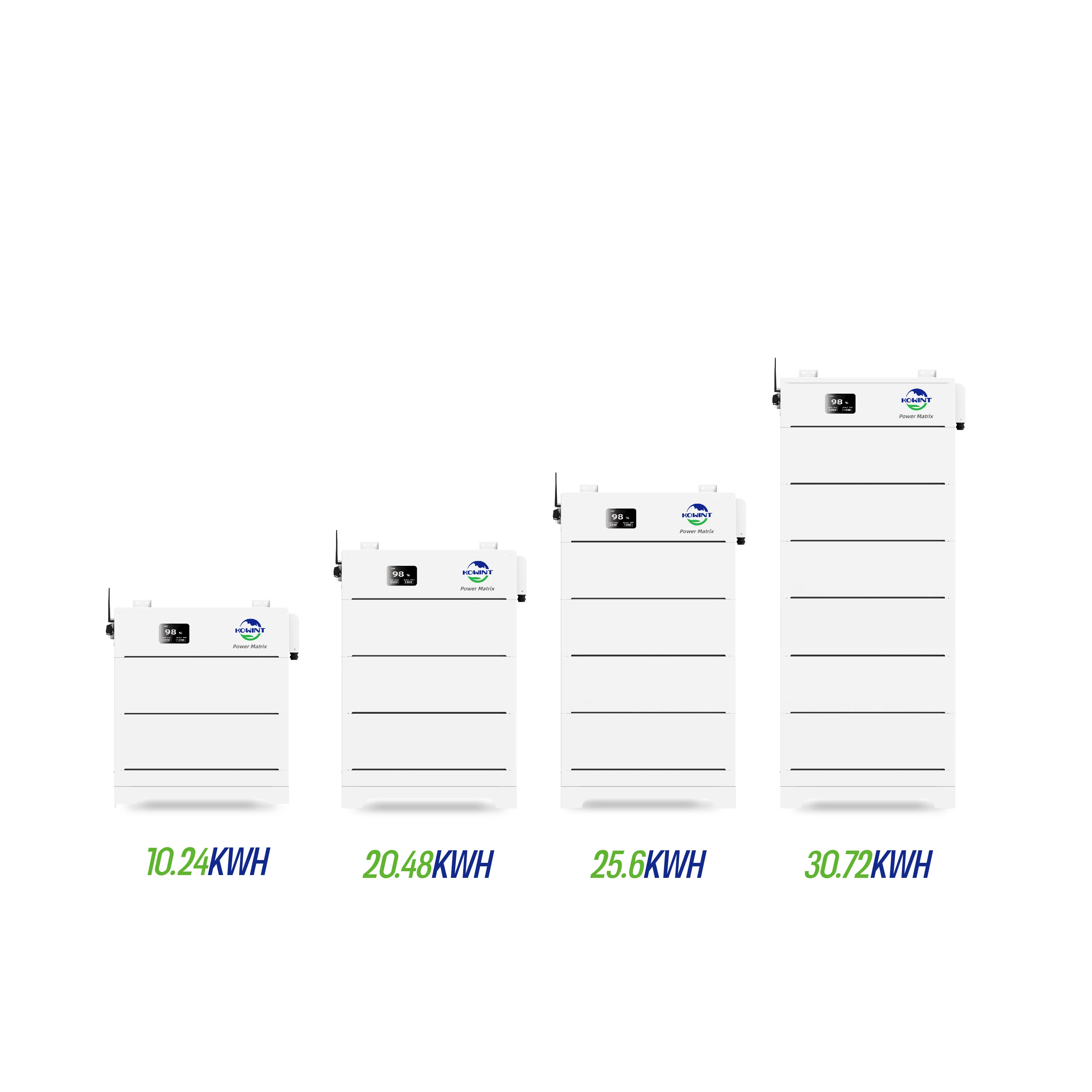Large Container Offgrid All In One Home Rechargeable Solar Batterie Storage System 48v 51.2v 15kva 50kwh Stacked Lifepo4 Battery