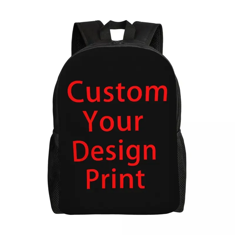 Custom Your Design Travel Backpack Men Women School Computer Bookbag Customized Logo Printed College Student Daypack Bags