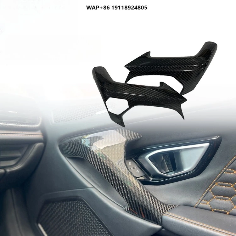 

Real Dry Carbon Fiber Door Handle Covers for Huracan LP610-4 LP580-2 2014-2025