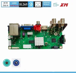 XM 4CH 6 in 1 AHD CVI TVI IP CVBS 5MP-N CCTV DVR Board support Motion Detection and 4 Record mode Video surveillance