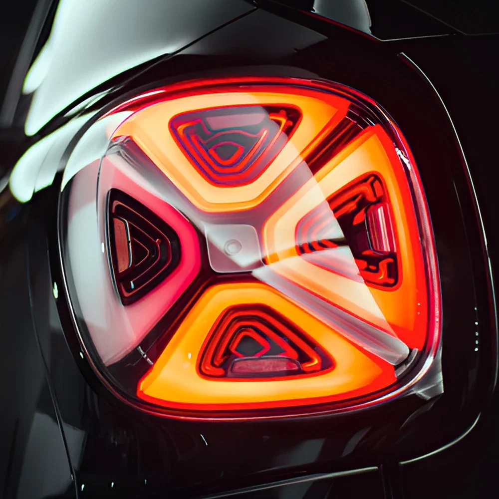 Car Rear Light Assembly for Smart Fortwo Forfour 2015-2019 W451 W453 W452 Turn Signal Brake Reverse Fog Tail Lamp Accessories view 3