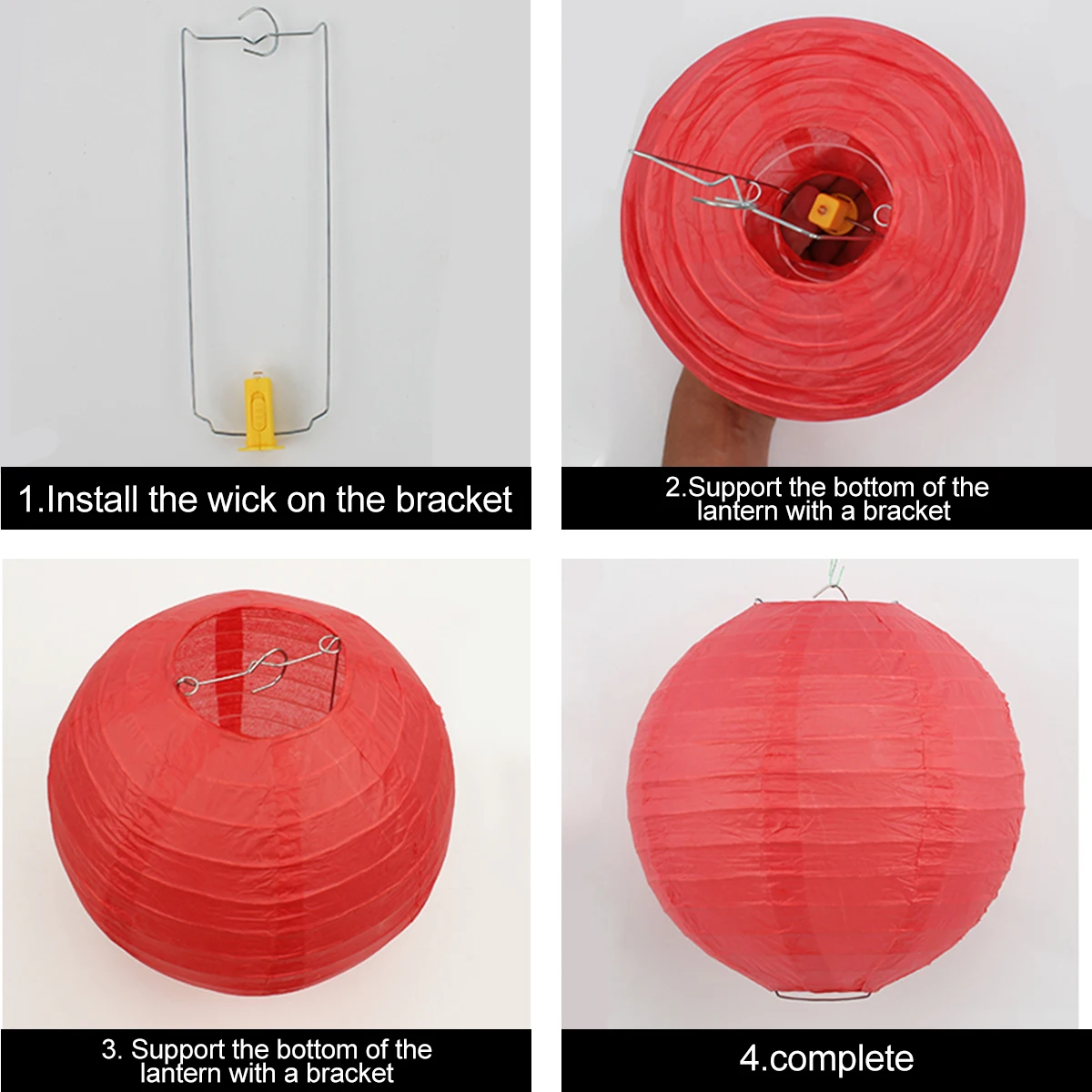 

Round Paper Hanging Lanterns Decoration Set Foldable Decorative Hanging for Home Shop Wedding Festival Reusable Practical