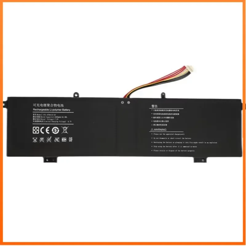 UTL-4766133-2S 6000mAh 7.6V 45.6Wh Laptop Battery For Leadpie M1 ONN K1412W Y1333W WU133W 100002434 5072300P Ditma LP1412