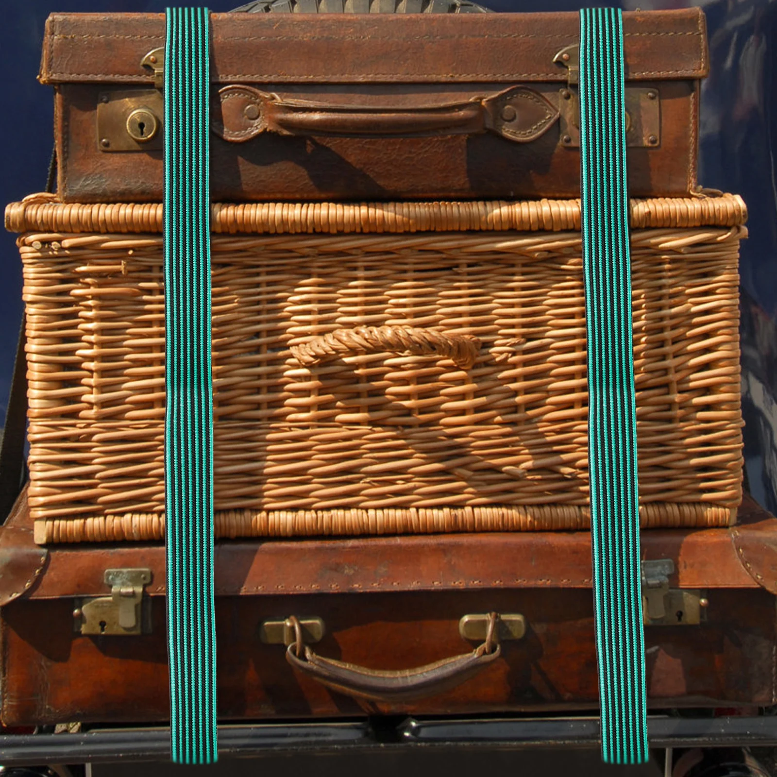 

Luggage Lashing Rope Elastic Webbing Bungee Cords Heavy Duty Tie Down Ratchet Straps Bike Rack Cargo Net Outdoor