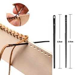 Leather Sewing Tool Leather Craft Needle Leather Thread Needle Knitting Needle Leather Material Lace Sewing Needle DIY Tools