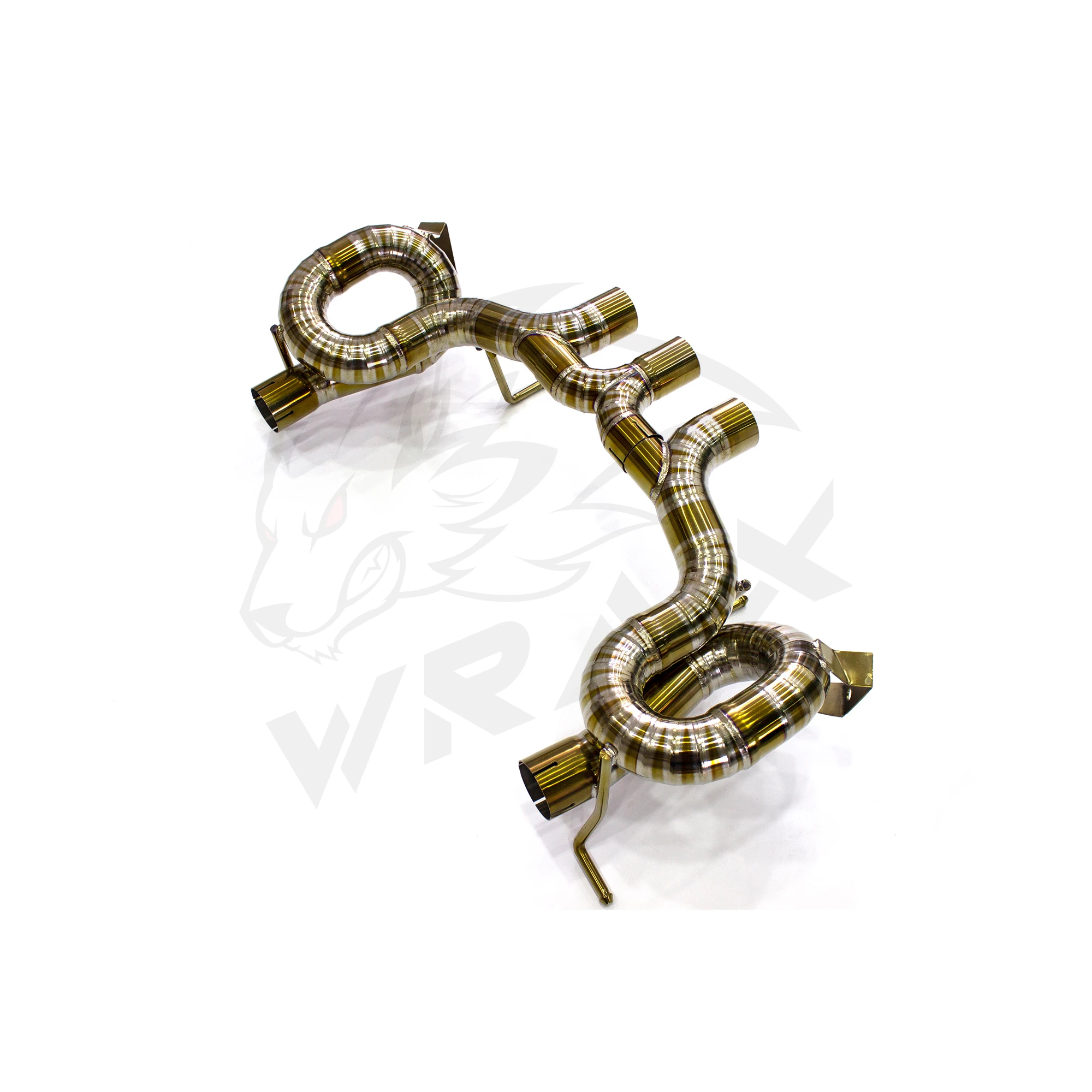 WRAX Exhaust Titanium Catback for Ferrari 458 Italia Spider Speciale F142,Aviation-grade titanium alloy