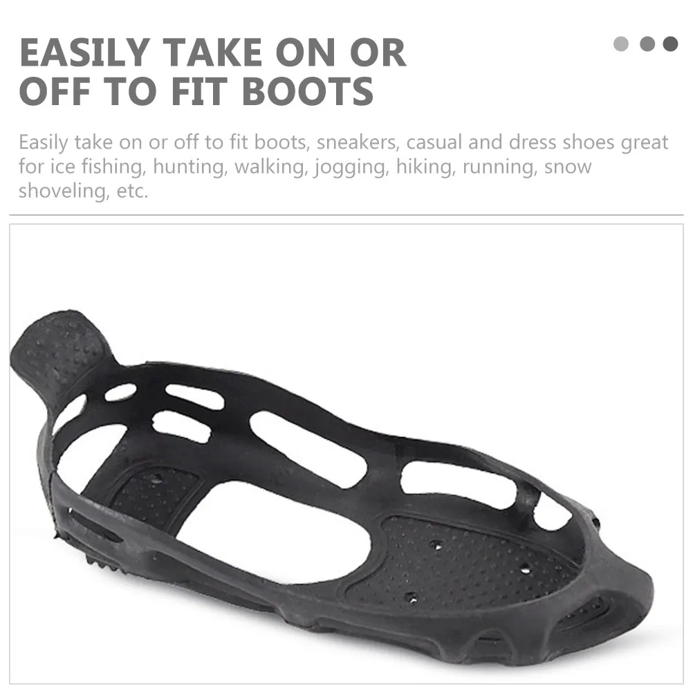 

Non-slip Shoe Covers Hiking Accessories Mountaineering Anti-skid Nail Grippers for Shoes Ice Snow Attachment Women Climbing
