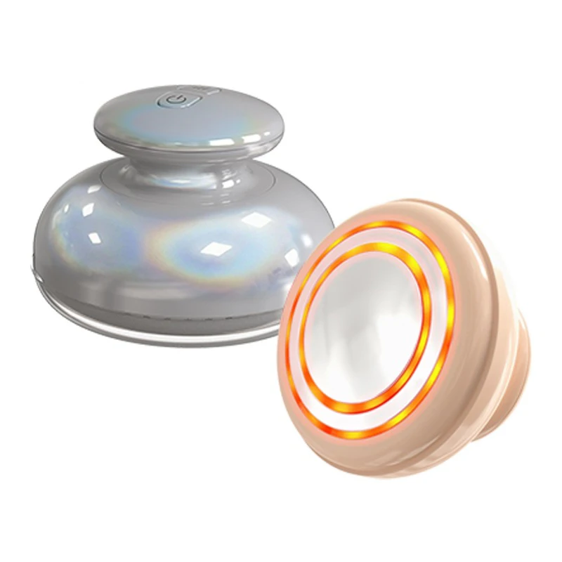 Home Use Fat Burning Device Three  Colors EMS Microcurrent Vibration Thermal Body Slimming Massager