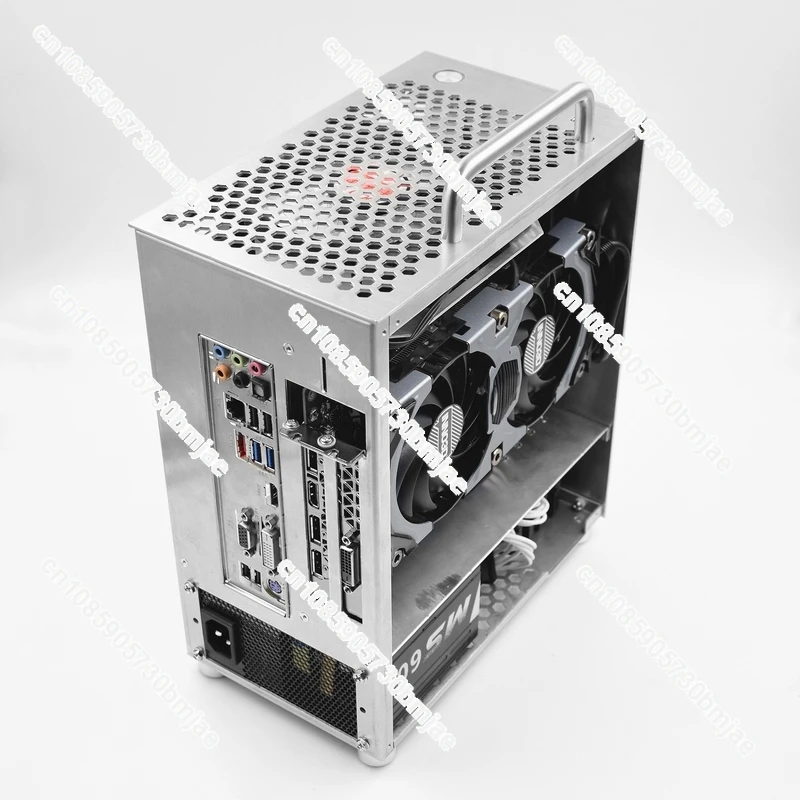 

S3 plus aluminum itx chassis, SFX power supply, A4 Mini chassis, side transparent desktop small chassis