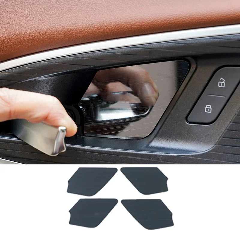 For GWM ORA Good Cat 2021 2022 Steel Interior Accessories Gear Panel Front Water Cup Door Handle Bowl Windows Rise Cover Trim