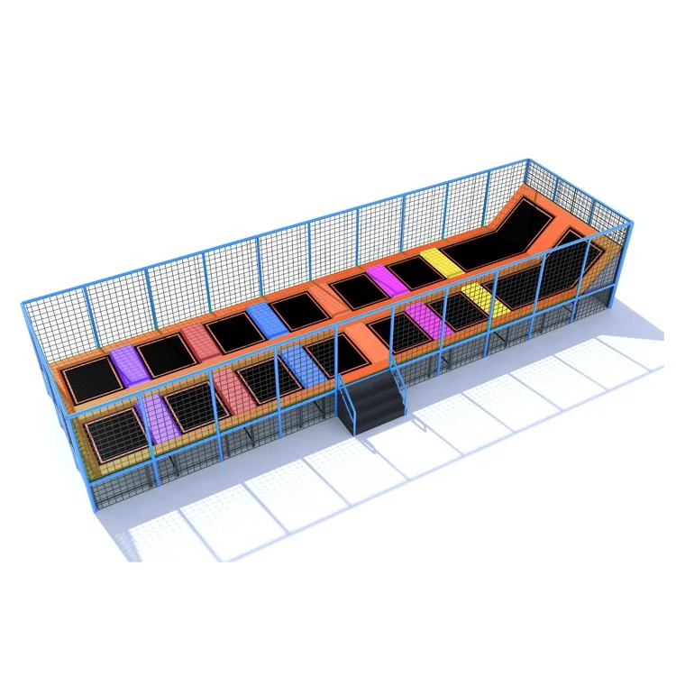 2026 Family Entertainment Center Indoor Trampoline Playgroundpromote sales