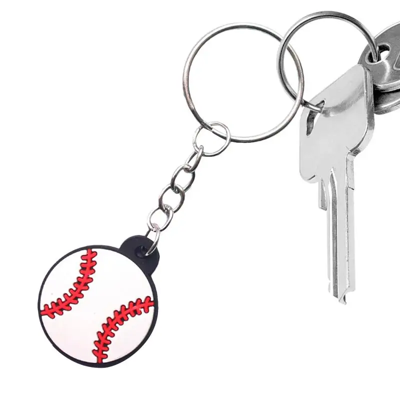 Funny Mini Basketball Keychain Football Keyrings Handbag Pendant Accessories For Sports Fans Souvenir Phone