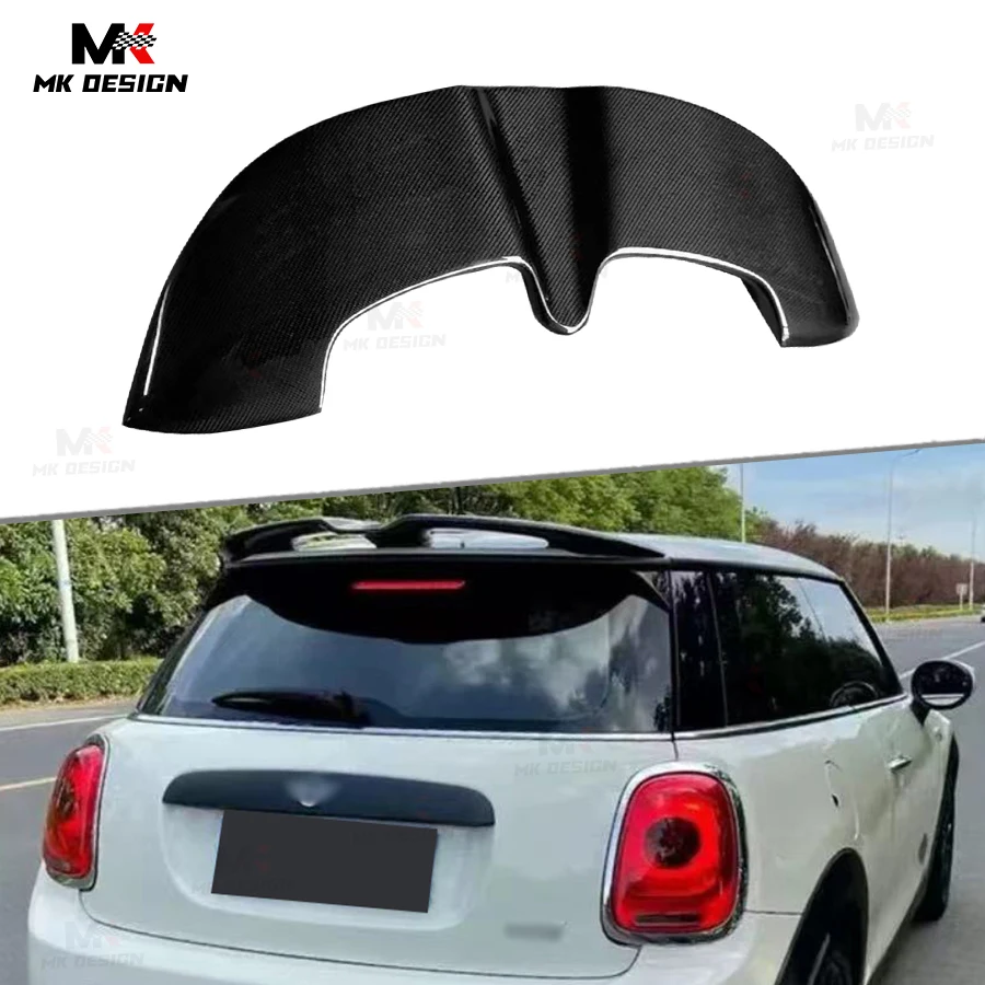 

F56 Roof Spoiler High Quality Carbon Fiber Rear Top Wing for BMW Mini F56 Cooper S 2 Doors 2014-2017 Carbon Rear Roof Spoiler