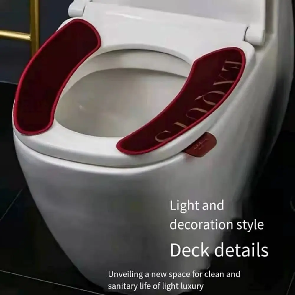 Transparent Toilet Lid Lifter Seat Handle Holder Portable Toilet Lifting Device Self Adhesive Lid Lift Toilet Seat Lifter Home