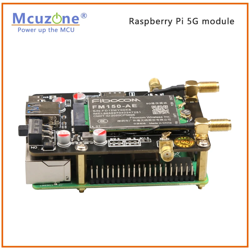 إعلانات 5G لـ Raspberry Pi 4B RNDIS X55 UniSOC Fibocom Quectel RM500Q-GL FM150 RM500U-CN FM650-CN SSH Openwrt Ubuntu Centos
