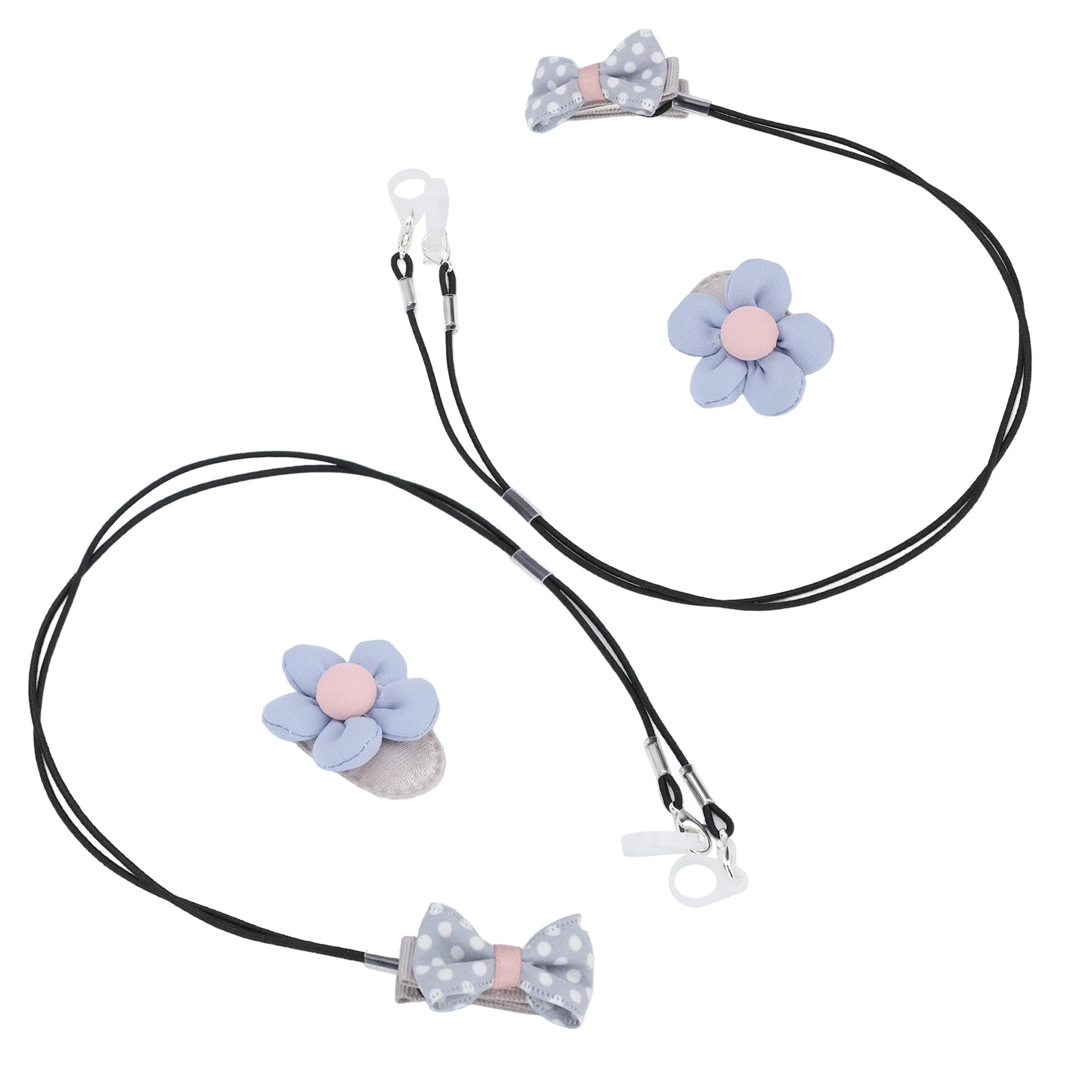 Hearing Aid Lanyard Cute Hearing Aid Clip Bow Pattern for Elderly for Gardening