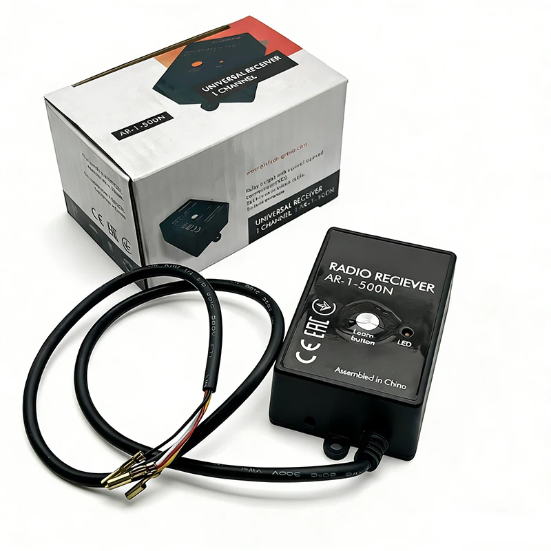 ALUTECH AT-4N AR-1-500N Gate Remote Control Receiver 12V-24V 433.92MHz AT-4N Automatic Barrier Remote Control Garage Switch