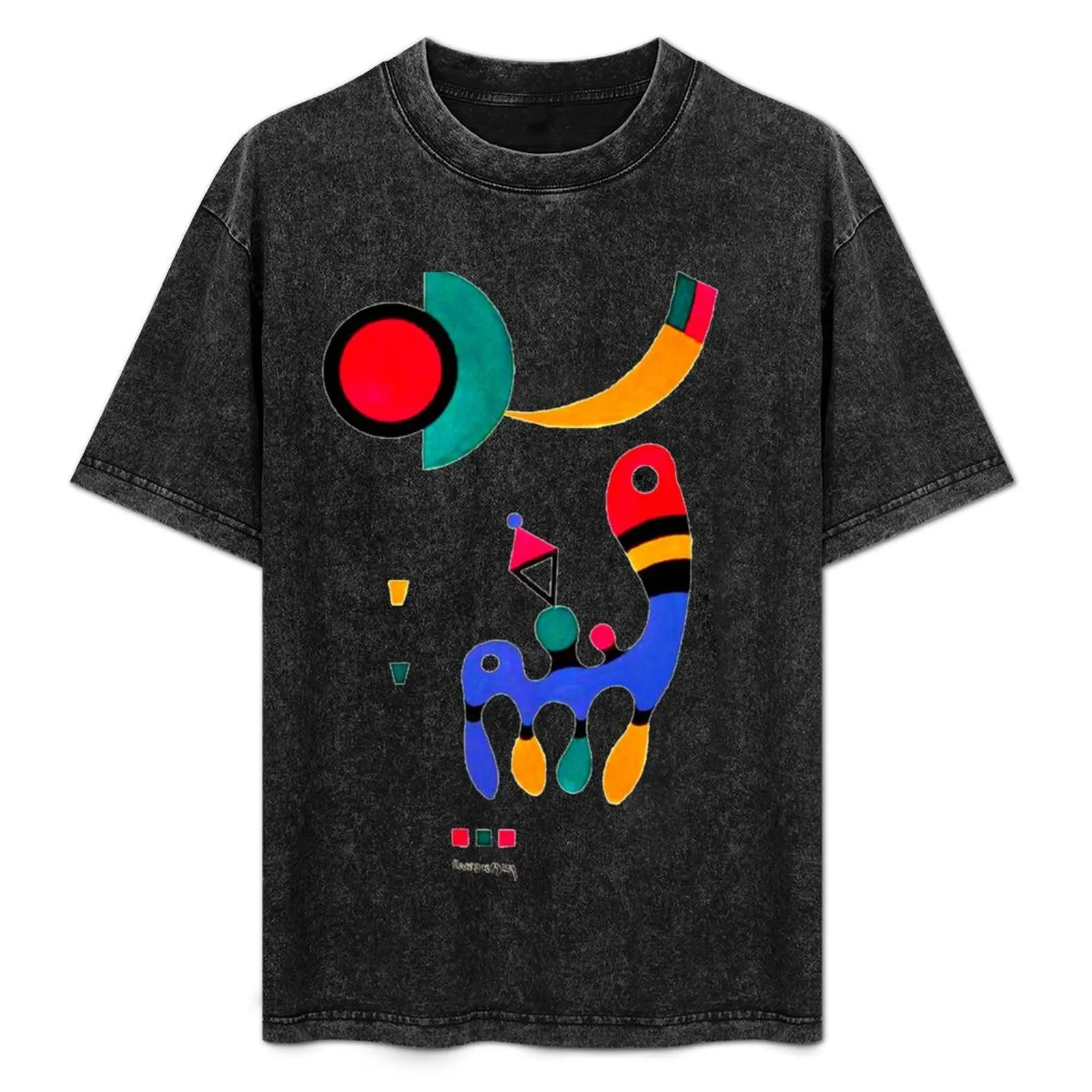 

Kandinsky 1944 Composition | Kandinsky Abstract Art w/ Signature T-Shirt summer tops street wear man t shirt mens t shirts pack