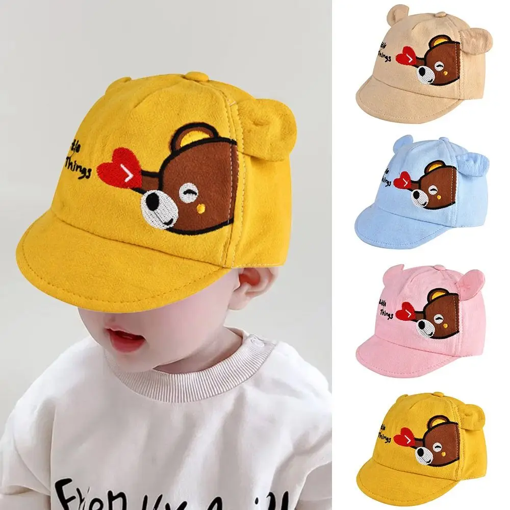 Adjustable Cap Baby Baseball Cap Kids Boys Girls Toddlder Children Sun Hat Sun Protection Sun Visor Hats Duck Tongue Cap