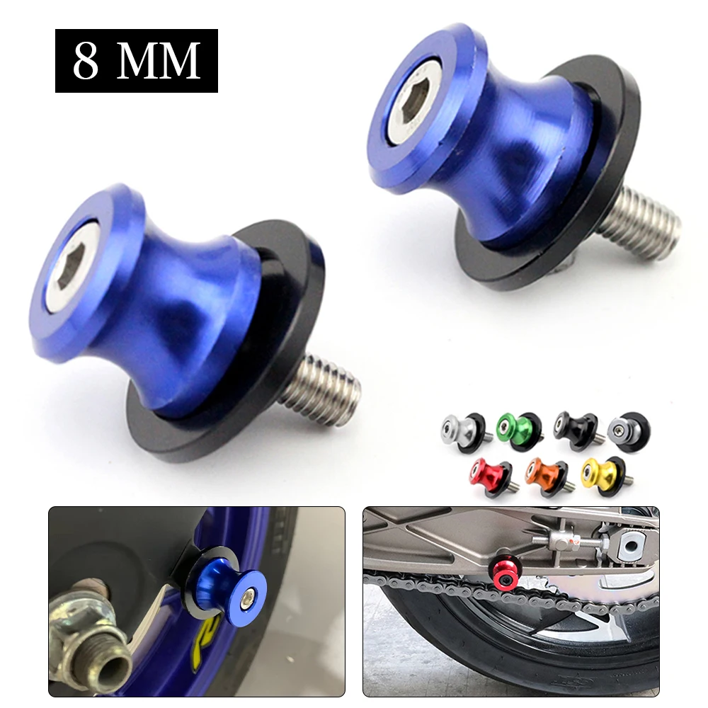 

8M Slider Stand Screw For Suzuki V-Strom GSX-R125 600 750 1000 S125 S1000R S1000F S1000Z S1000Y SV650S SV1000S N Swingarm Spools