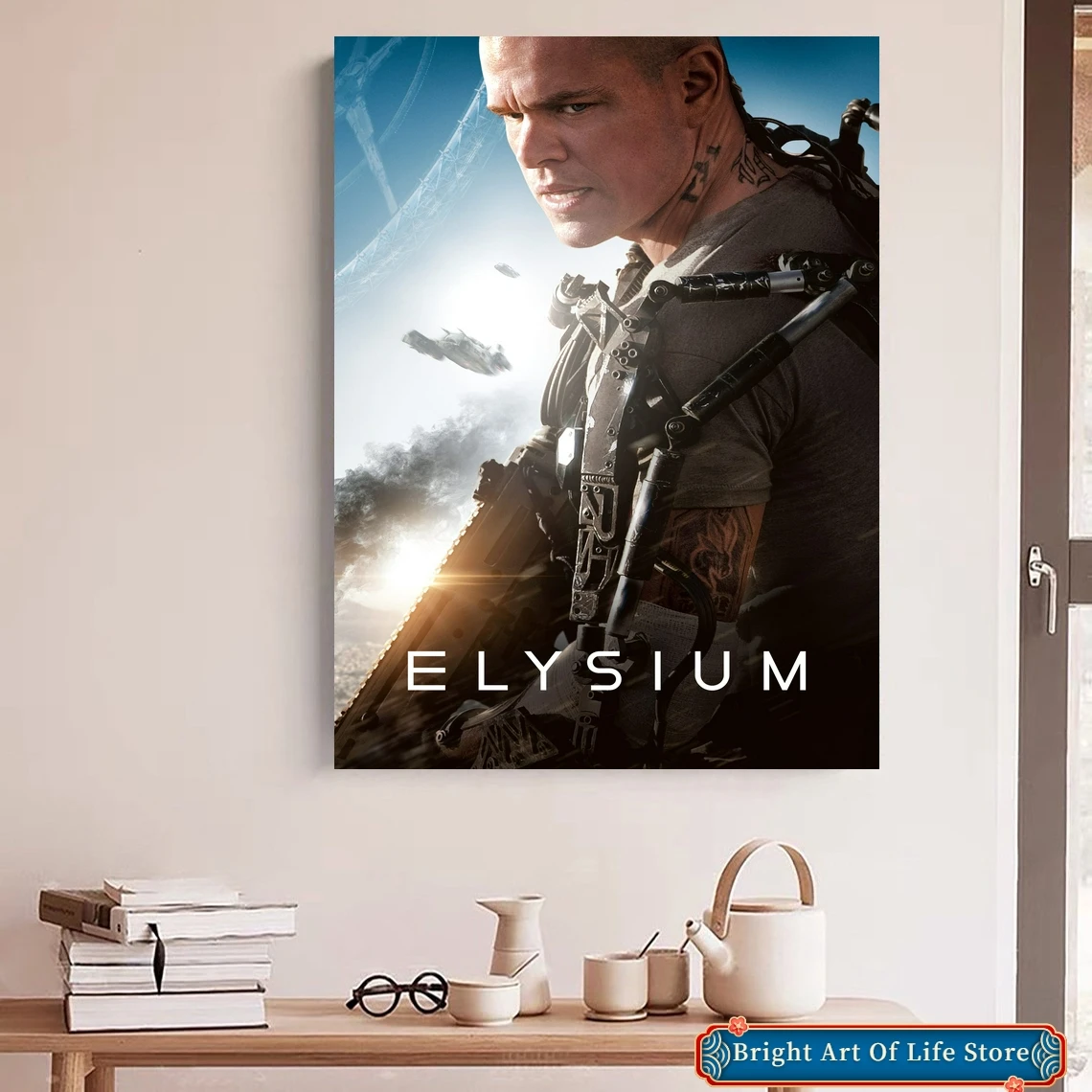 

Плакат с изображением фильма Elysium (2013), художественная Обложка, Фотопечать со звездами, домашний декор, настенная живопись (без рамки)