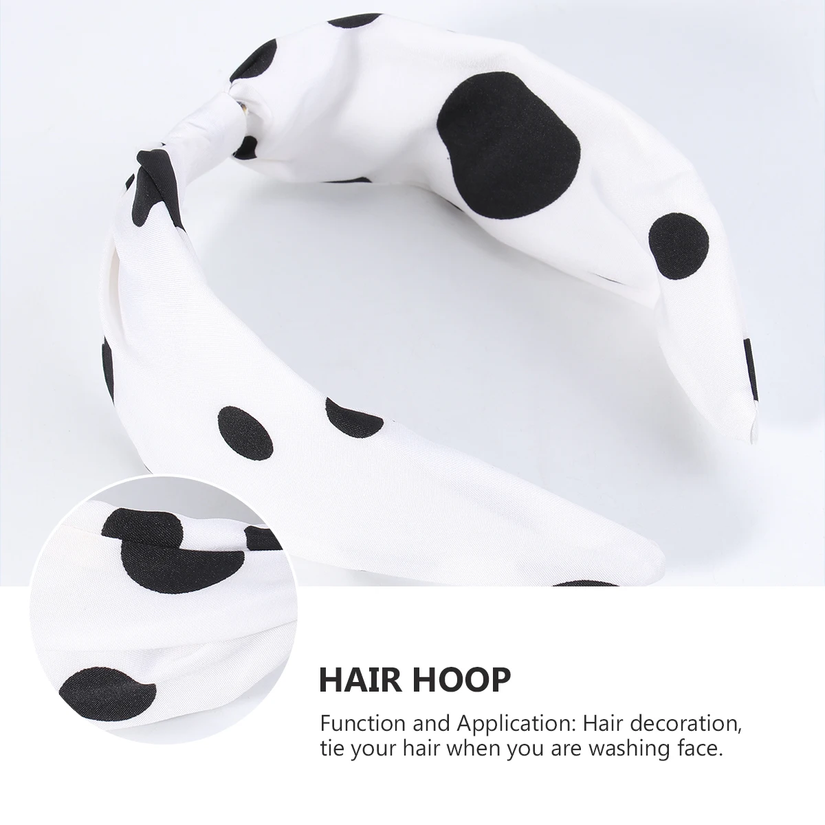 

Dot Headb Woman Hairb s Knot Wide Hoop Fashion Accessories Smooth Comfortable Wear Everyday Occasions Gifts