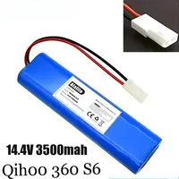 100% Brand New. 14.8V 12800mah 18650 Lithium Battery, Suitable for Viomi V2 Pro, Vrvclmb21b and  Styj02ym.