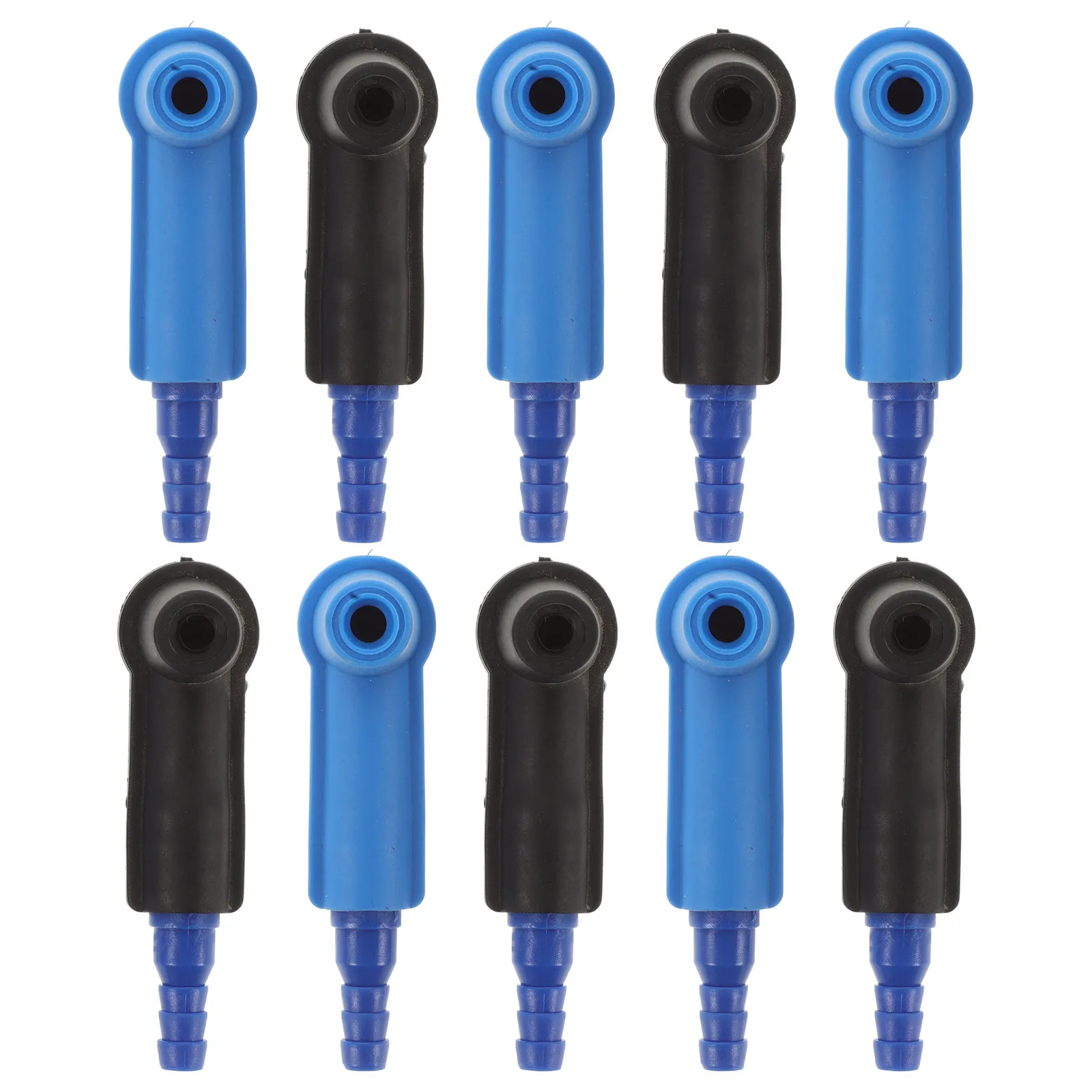 

10pcs Fluid Bleeder Bleeding Connector Adapter For Oil Exchange Hose Connector Brake Bleeding Tool Kit Disc Brake Air Discharge