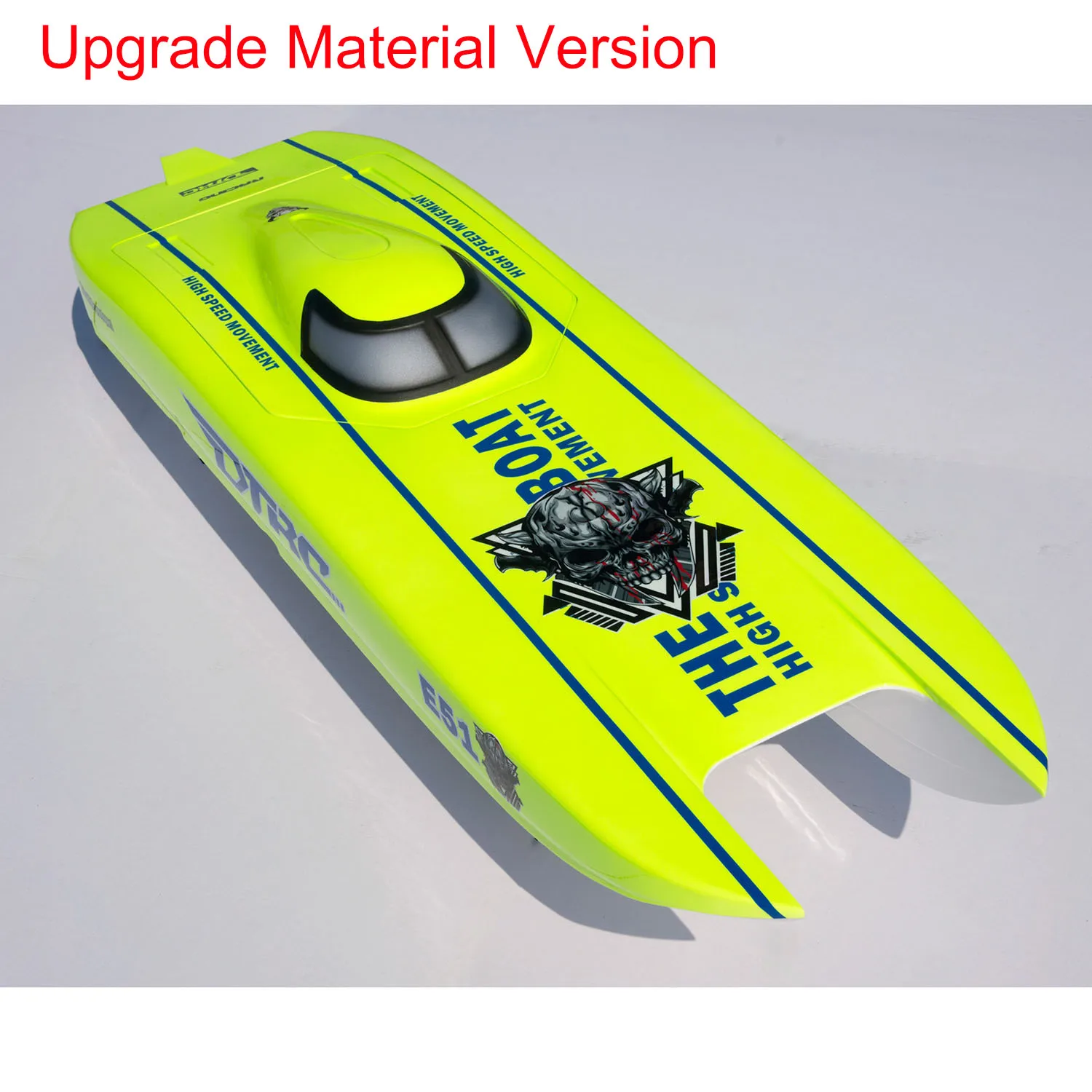 DTRC E51 Kevlar Large RC Boat Hull for High Speed Remote Control Boats RC Racing Ship Model TH23213-SMT7