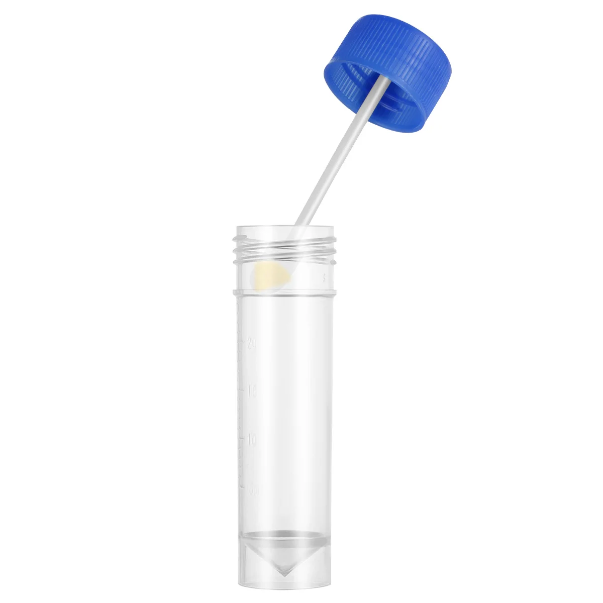 10 Stuks Kruk Container Met Lepel 25-30Ml Voorgemonteerde Fecale Specimen Cup Voor Kliniek Laboratorium Medisch gebruik Onderwijs Apparatuur