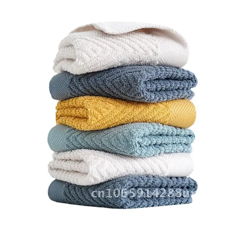 

Soft Absorbent Combed Cotton Square Towel 100% Cotton Hand Towel for Baby Face Washing Thickened Household Square Scarf