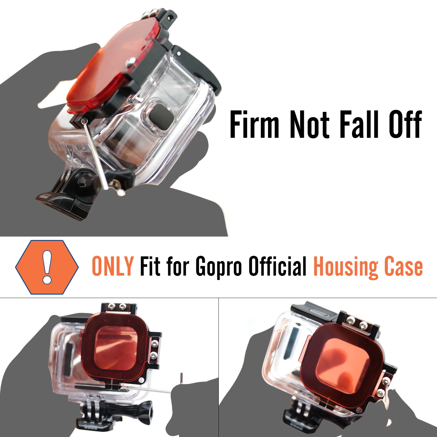 RED filter color correction for gopro HERO 8, 9, 10, 11,12