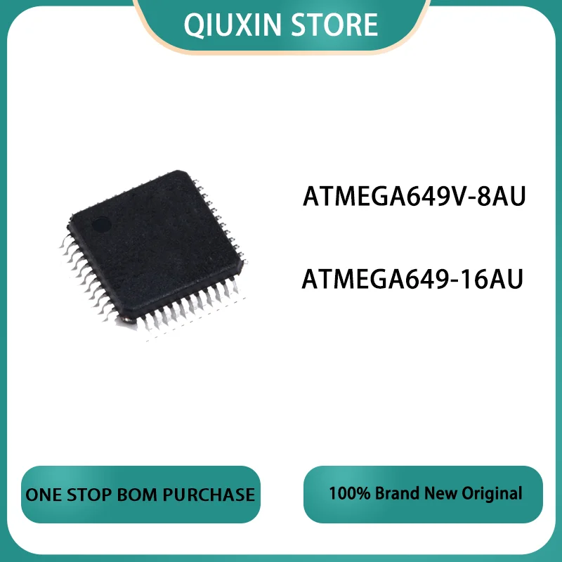 100% Brand New Original Chip Integrated Circuit Microcontroller ATMEGA649V-8AU ATMEGA649-16AU TQFP64