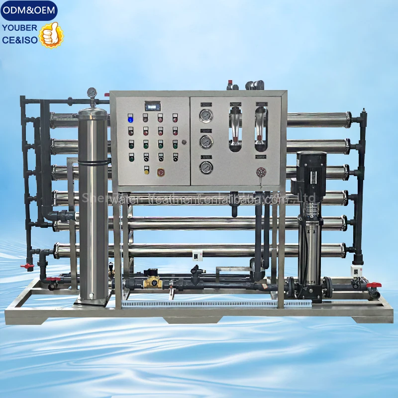 Reverse Osmosis Plant 3000L/H Membrane Underground Water Desalination RO Machine For Farm Irrigation Water Treatment Machinery