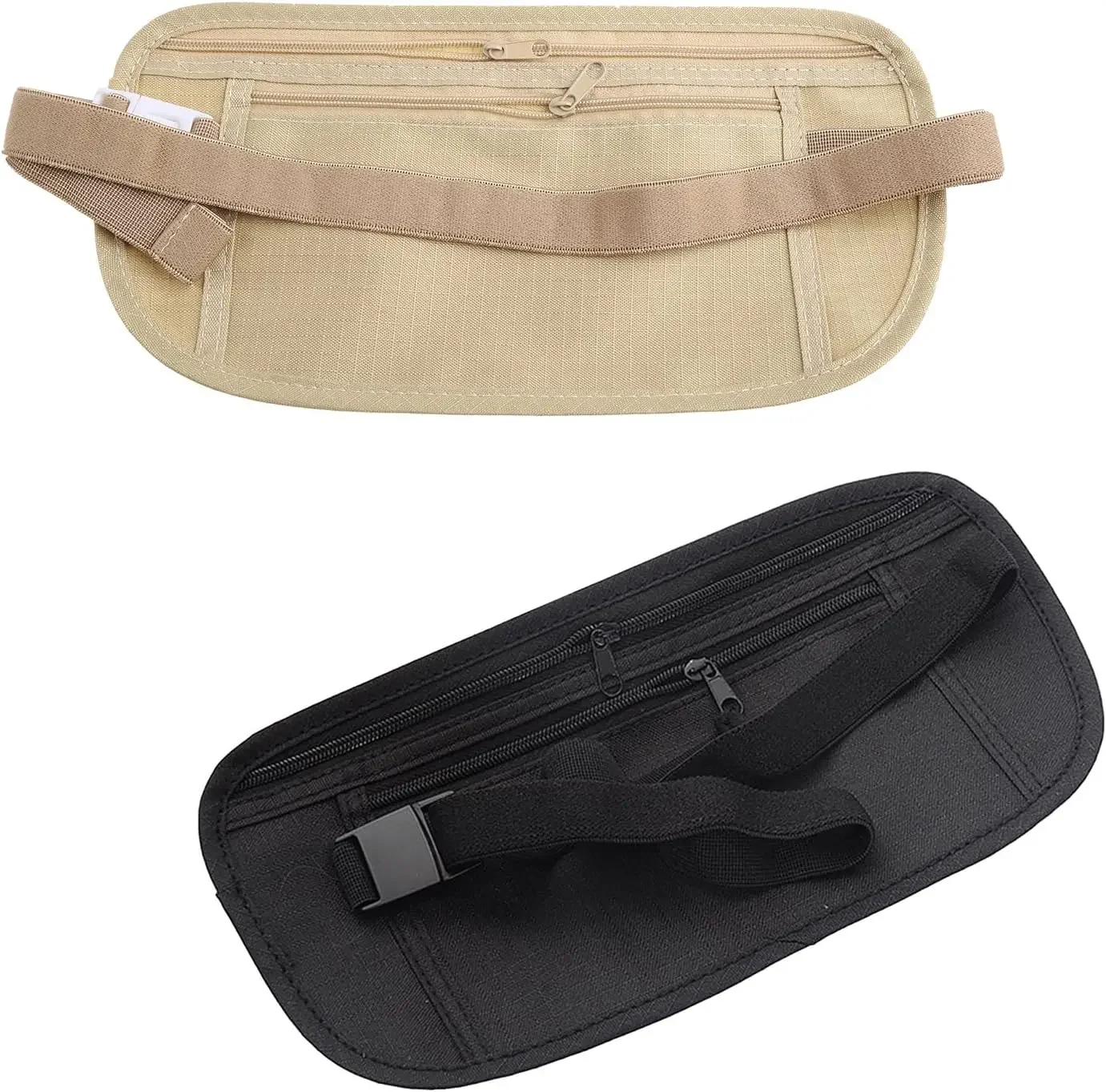 Invisible Travel Waist Packs Pouch for Passport Money Belt Bag Hidden Security Wallet Gift Travel Bag Chest Pack Money Waist Bag