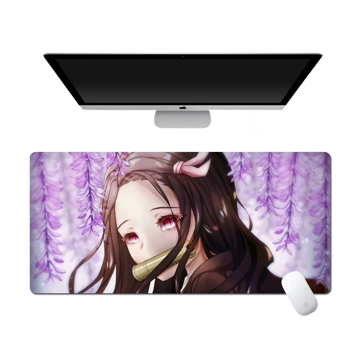 New Demon Slayer Mouse pad, oversized anime student dormitory table pad, internet cafe game keyboard pad