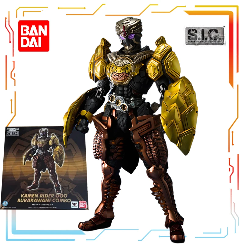 Directe levering op voorraad BANDAI Original S.I.C. Beweegbare Serie Kamen Rider OOO Anime Figuur Model Speelgoed Model Cadeaus voor Jongens